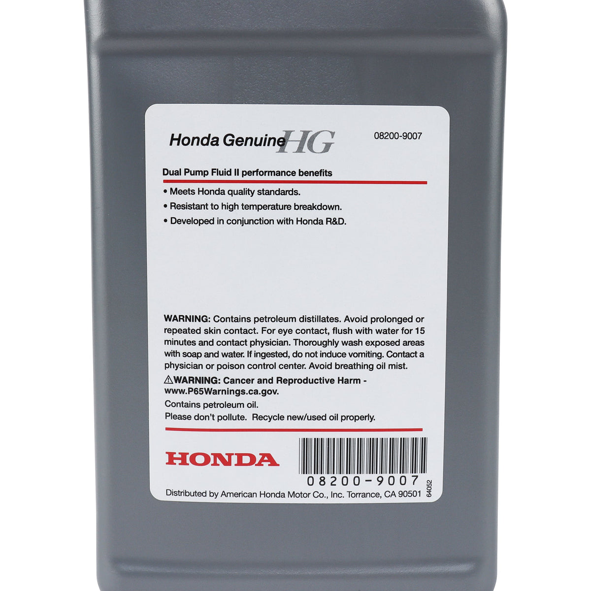 Honda Genuine Dual Pump Fluid II