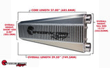 SpeedFactory Racing HP Vertical Flow Intercooler (K-Series, 1000HP) Same Side Inlet / Outlet